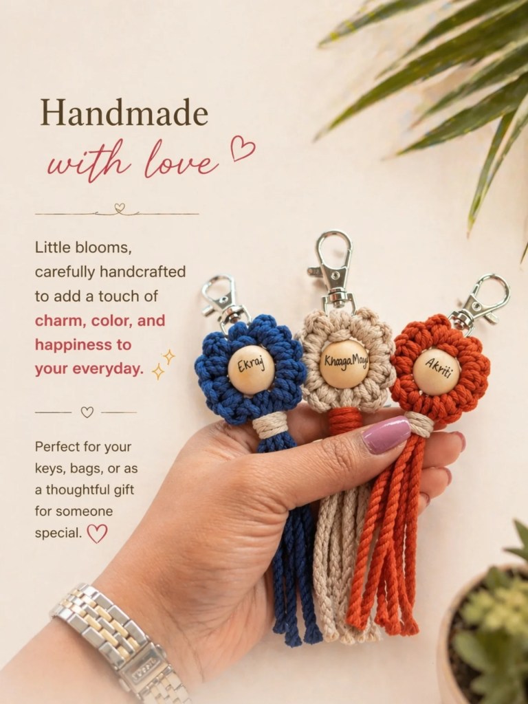 Macrame Keyring