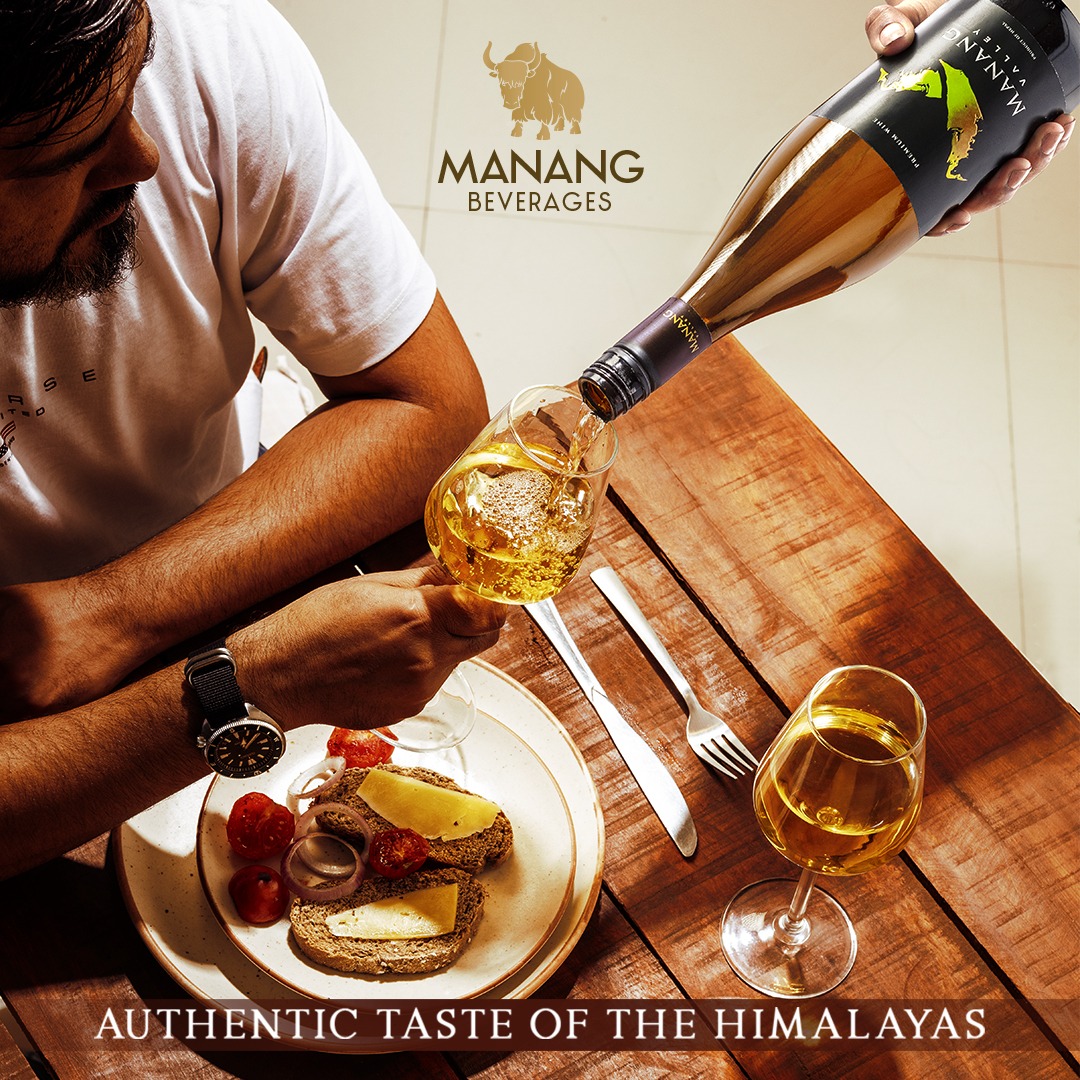 manang valley semi sweet apple wine