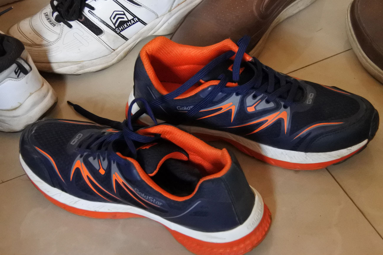 my first pair of GoldStar shoes
