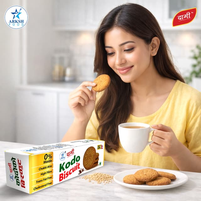 Dami Kodo Millet Biscuit